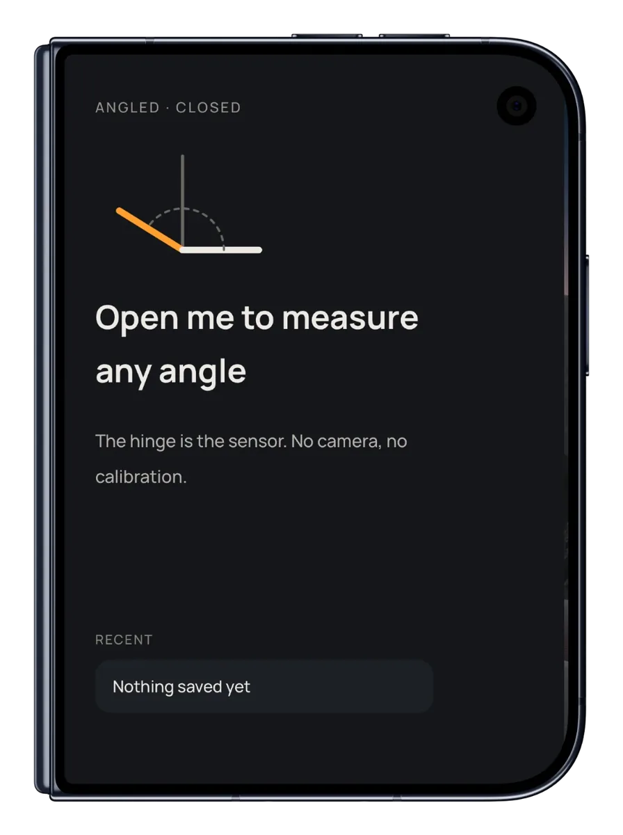 Closed screen in Angled